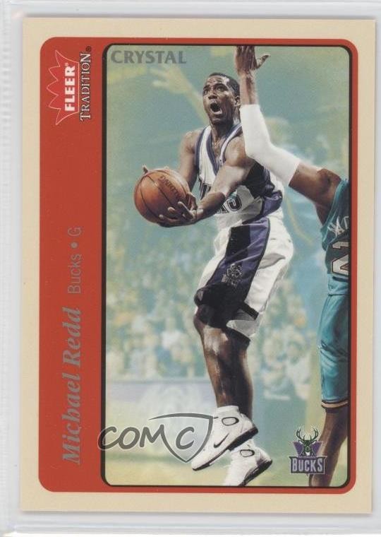 2004-05 Fleer Tradition Crystal 42/150 Michael Redd #44 0d9