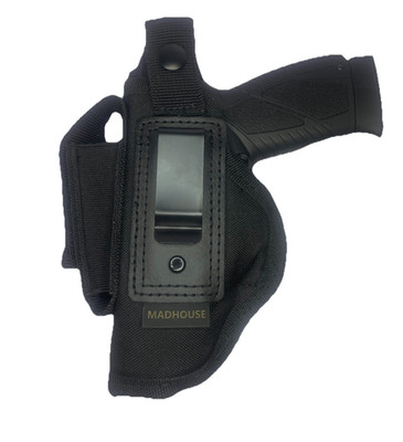 OWB Thumb Break Holster w/ Mag Pouch for Sub-Compact Small Pistols   Pick Model