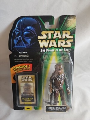 Star Wars: Power of The Force Hoth Chewbacca Flashback Photo Action Figure #NC3