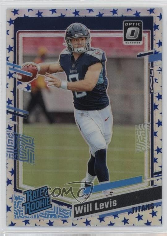 2023 Panini Donruss Optic Rated Rookie Stars Prizm Will Levis #298 06gz