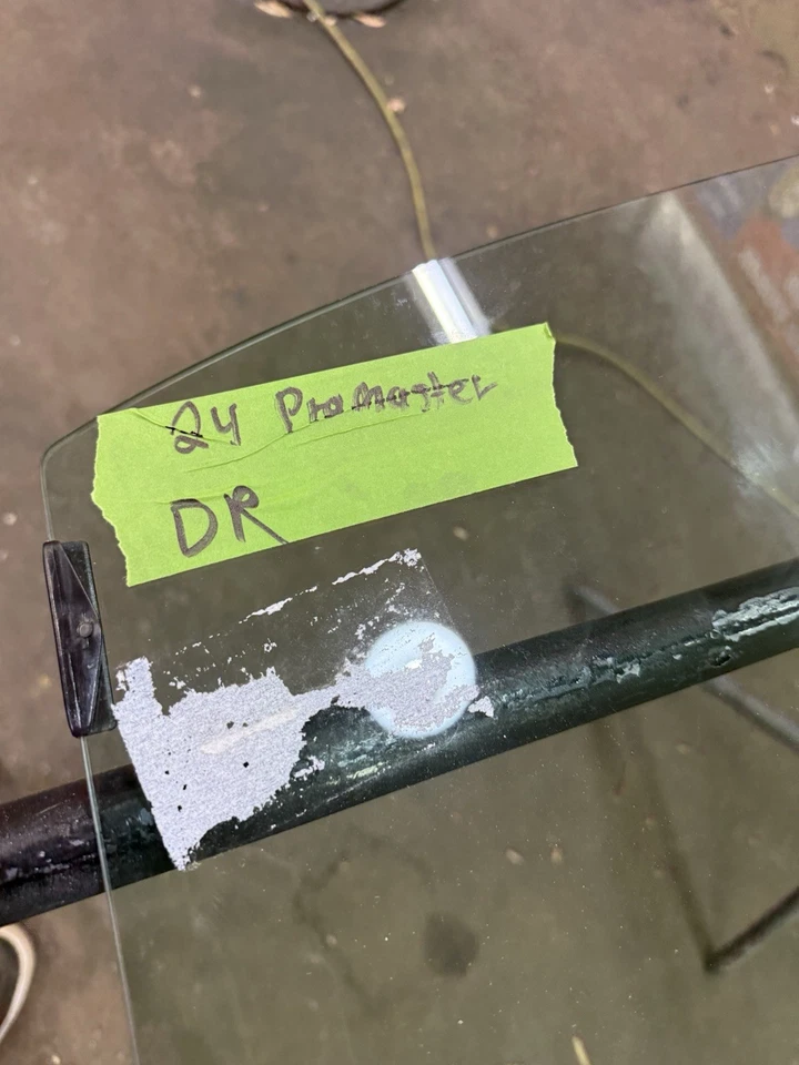 14-25 RAM PROMASTER 3500 2500 1500 PUERTA DELANTERA IZQUIERDA LADO CONDUCTOR VENTANA VIDRIO OEM Foto 2 de 3