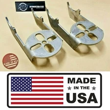 [SR] Rear Air Bag Lower Brackets Mount Behind Axle Weld On Suspension (PAIR)