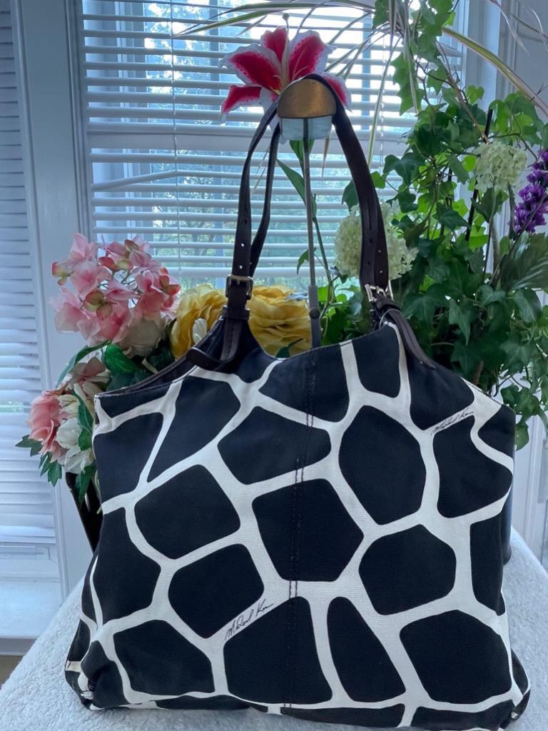 Michael Kors Giraffe Print Tote (900