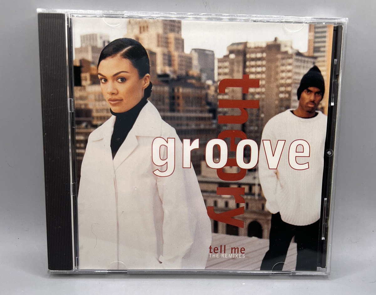 GROOVE THEORY - Tell Me: The Remixes 1995 CD Single Scratch