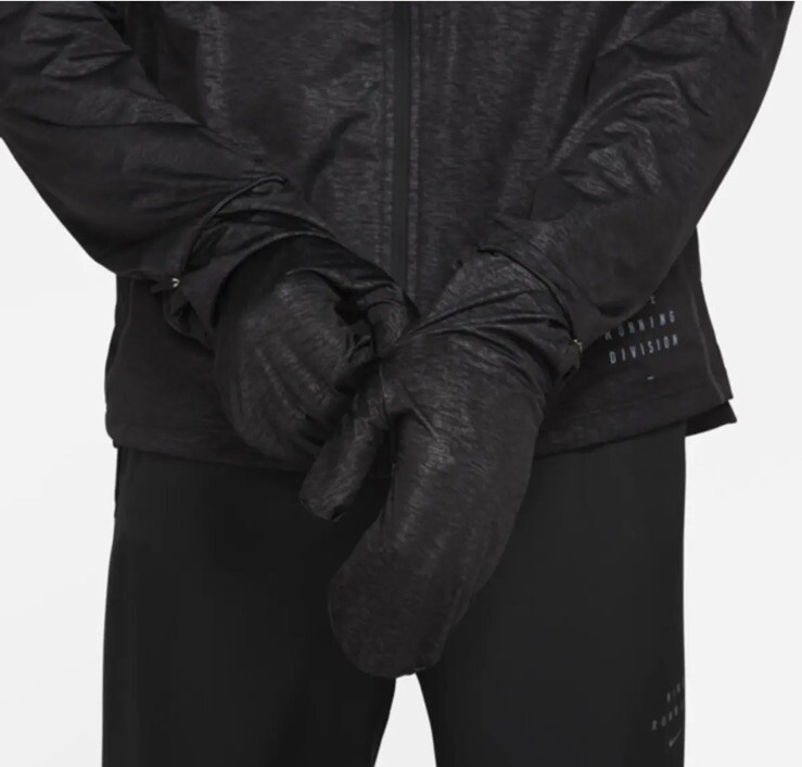 NWT Nike DA0416-010 Men's Pinnacle Shield Running Division Jacket Zip Black L image 6