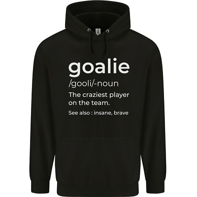 Goalie Keeper Fußball Eishockey lustiger Kinder Kids Hoodie