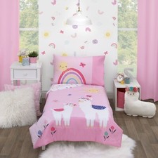 Parent's Choice 4 Piece Bedding Set-Llama