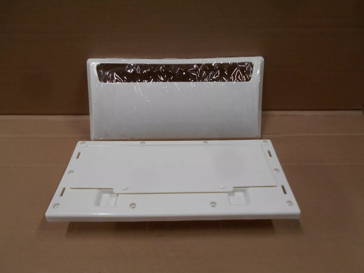 PARCHMENT TRUSTY RV MICROWAVE OVEN EXTERIOR VENT WITH DAMPER FREE SHIPPING