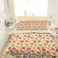 3D Floral Art Pattern Quilt Cover Set Duvet Cover Bedding Pillowcases