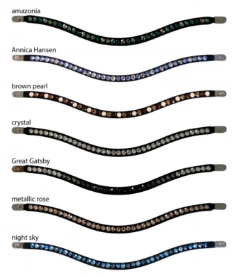 STÜBBEN MAGICTACK % Stübben BLING für Stirnband Magic Tack geschwungen einreihig -NuddelHof -NH