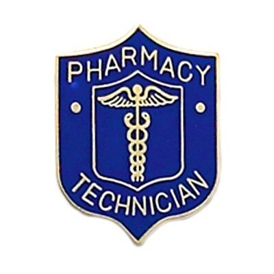 Pharmacy Technician Lapel Pin R X Caduceus Medical Emblem 946