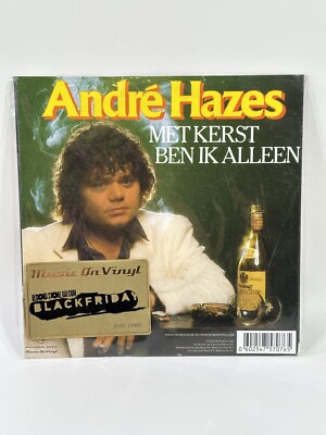 ANDRE HAZES   MET KERST BEN IK ALLEEN 1982 VINYL SINGLE 7 Neu Verschweißt U27