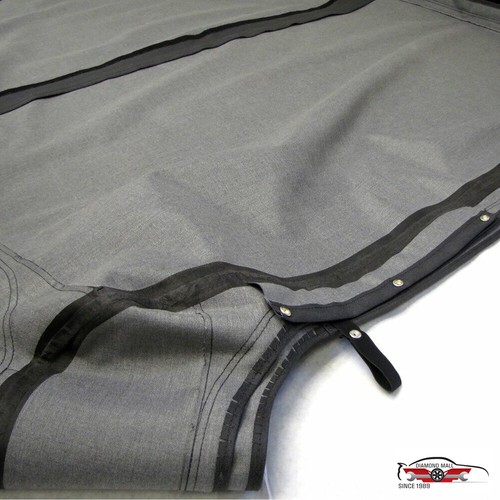 Soft Top For 1997-2006 Jeep Wrangler TJ w/ Tinted Windows, Sailcloth Vinyl Black - Picture 2 of 5