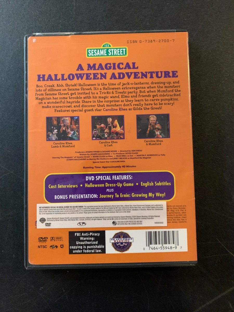 Sesame Street : A Magical Halloween Adventure DVD ELMO