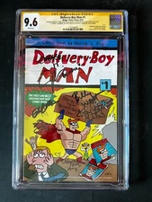 Delivery Boy Man #1 CGC 9.6 Signed By West/Tom/Dimaggio/Lamarche/Lamarr/Sagal