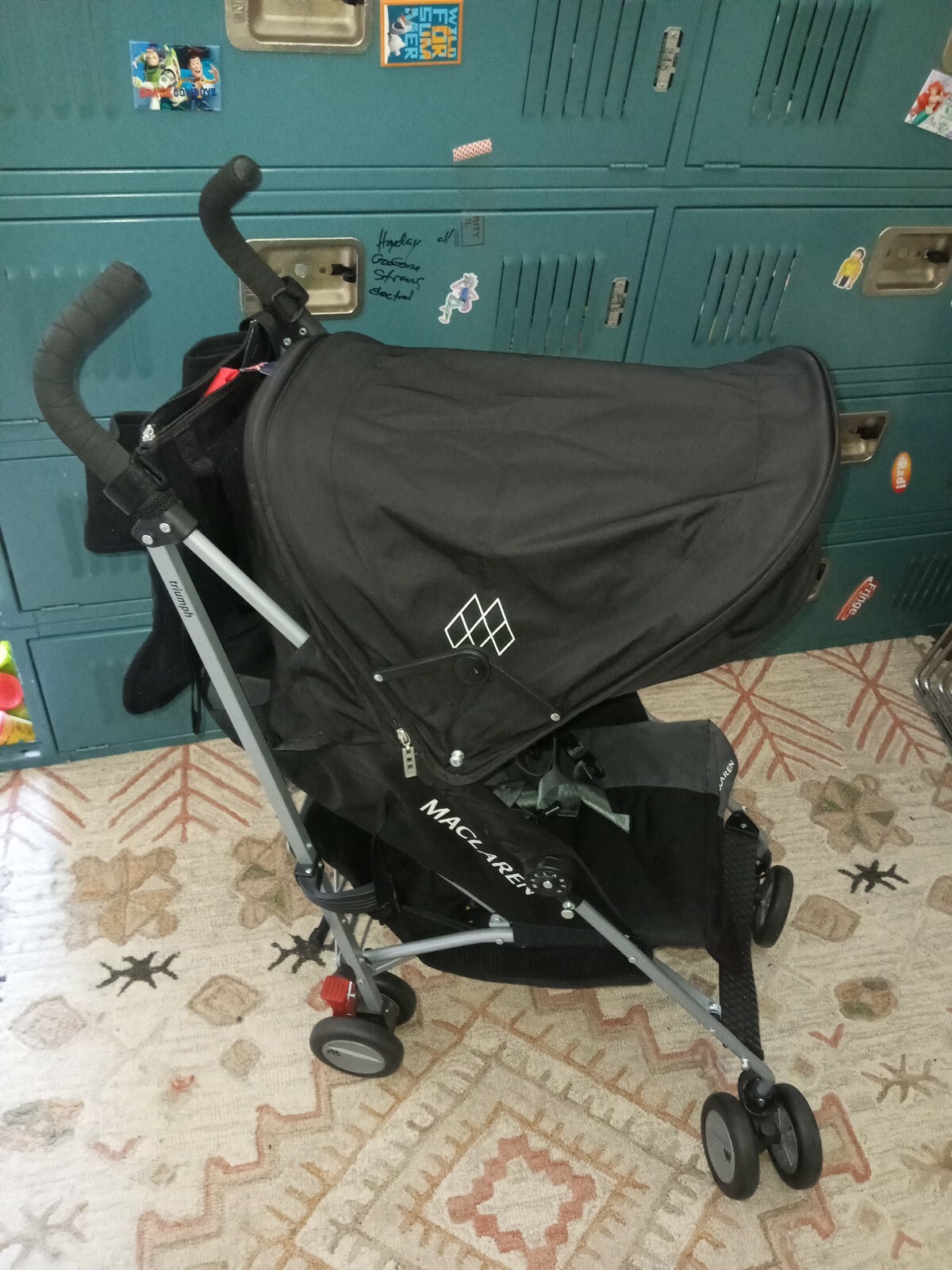 Maclaren Quest Arc Stroller In Black With Rain Cover Wp1g For Sale Online Ebay