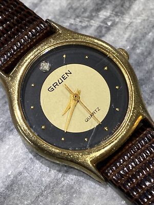 Gruen II Gold and Cream Quartz Watch Gruen | Accessories | Gruen Mens Two Tone 3atm0ft  main image 2