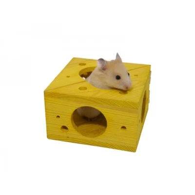 ROSEWOOD Palisander kleines Tier Langeweile Brecher Schlaf und Spiel Käse Hamster Mäuse Gerbil