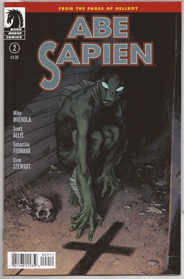 ABE SAPIEN #2   MIKE MIGNOLA   SEBASTIAN FIUMARA COVER ART - HELLBOY - 2013
