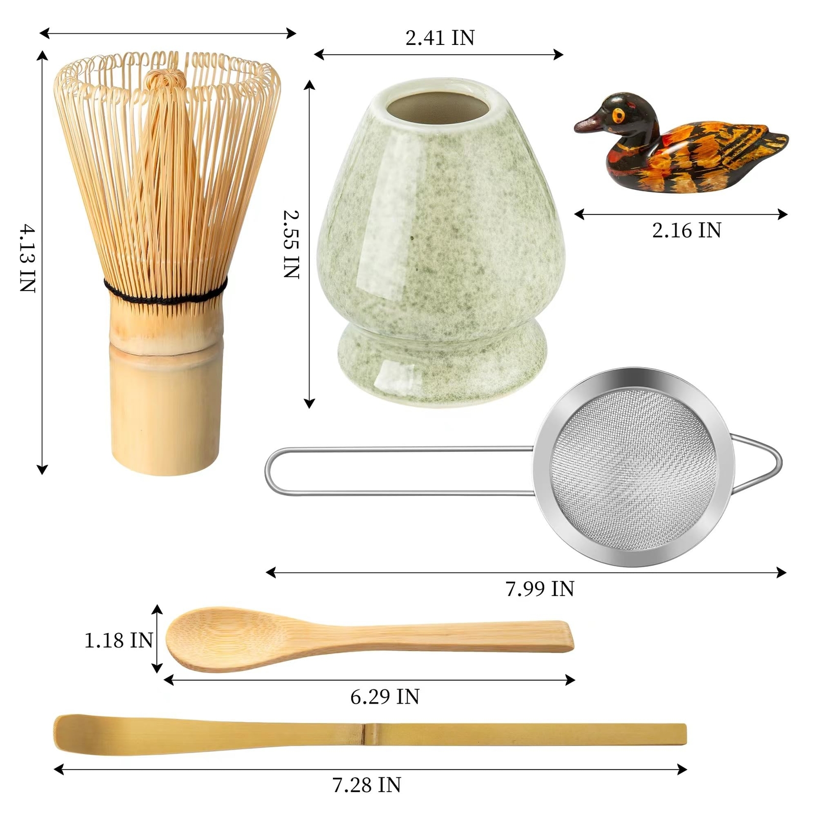 Matcha Whisk Set, Matcha Making Kit Japanese Tea Tools For Ceremony Gift