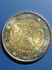 2 Euro Frankreich 2013 Elysee-Vertrag 