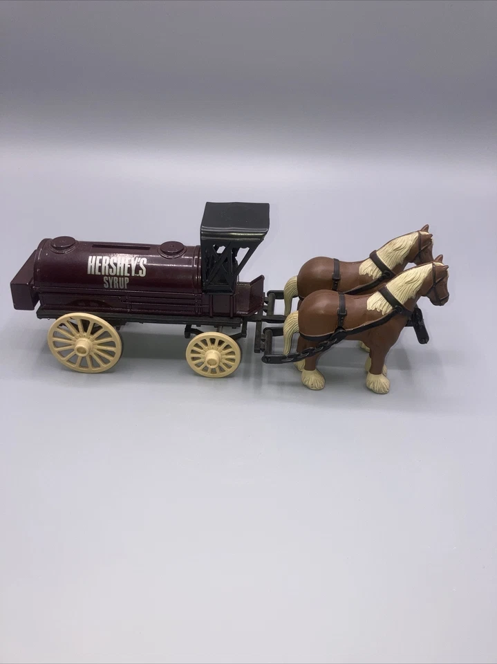 Ertl Hershey’s Syrup Bank Horse Drawn Wagon - Image 2 of 4