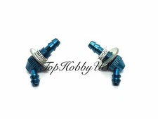 2PCS Aluminum 120° Fuel Joint Connector For RC Fuel Line Systems  US SELLER/SHIP