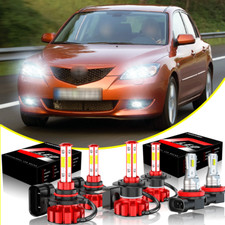 Led Headlight Fog Light For Mazda 3 2004 2005 2006 2007 2008 2009 Bulbs Led Headlight Fog Light For Mazda 3 2004 2005 2006 2007 2008 2009 Bulbs