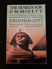 The Search for Omm Sety: A Story of Eternal Love-Jonathan Cott 1989 PB Vtg VG