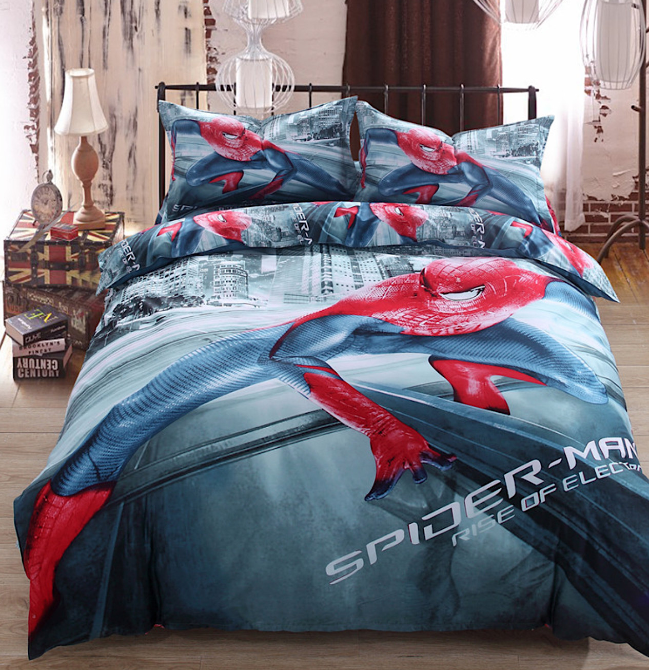 Set Biancheria Da Letto Marvel Avengers - Copripiumino 140x200cm E Federa 70x90cm In Cotone - Foto 12