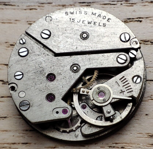 Mouvement De Montre Gruen 421 - 25,9 Mm, Mécanique Manuel, Pour Pièces