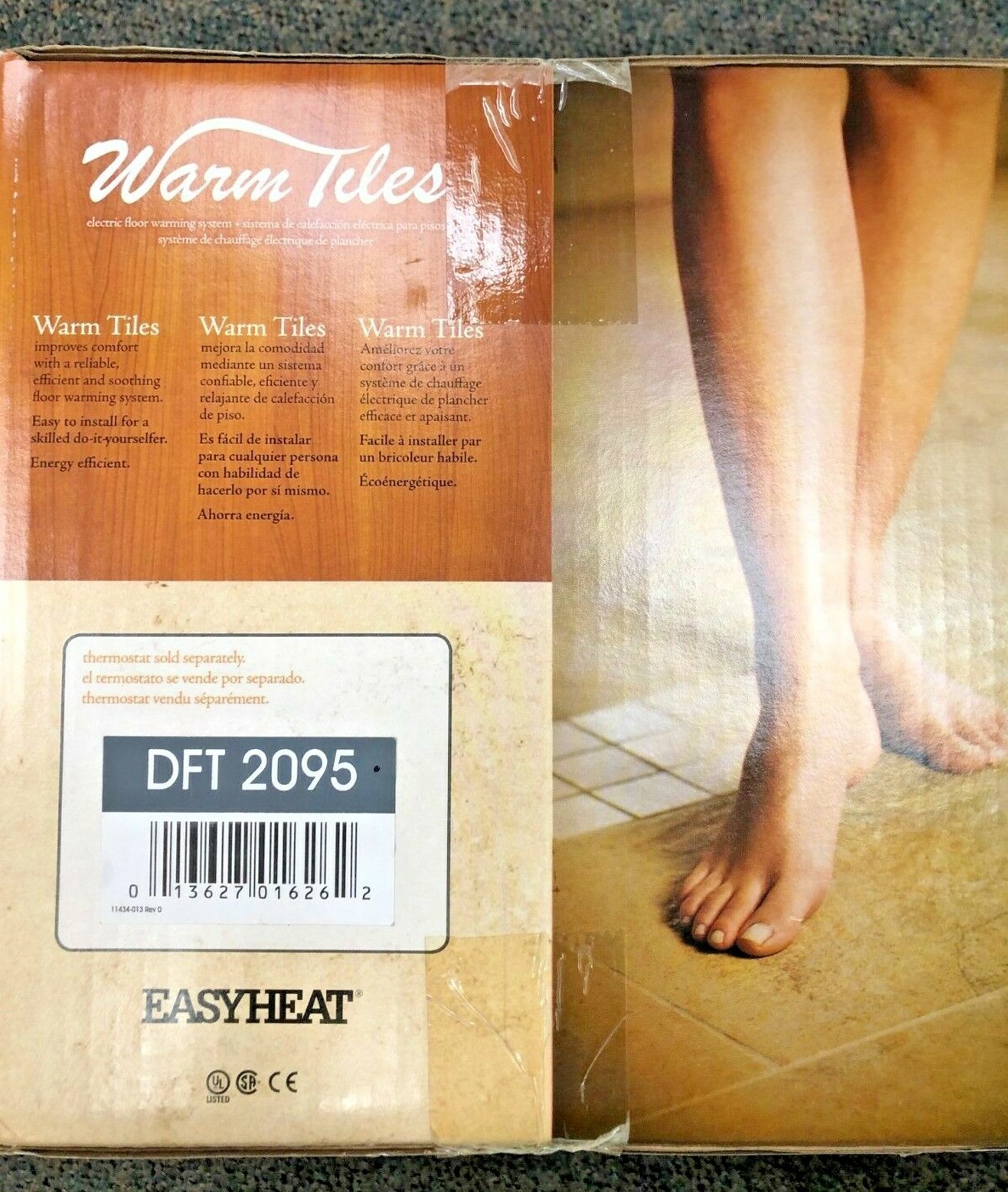 Easy Heat Warm Tiles DFT2095 (F Kit) Floor Warming System | eBay