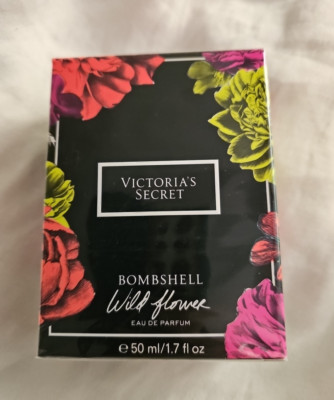 Victorias Secret Bombshell Wild Flower Perfume Eau De Parfum 1.7 fl. oz. New