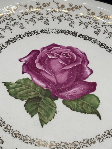 The Harkerware Pottery Round Platter with Handles - Picture 10 of 11