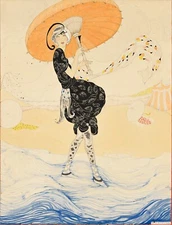 HELEN DRYDEN : Hot Weather Fashion Number : Archival Art Print