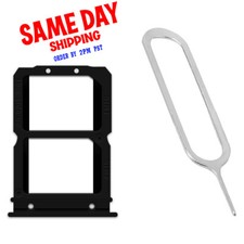For OnePlus 6T A6013 Sim Card Tray Holder Slot Replacement Part Socket Black USA