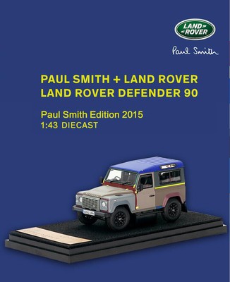 ランドローバー ディフェンダー 90 ポール・スミス 2015 1:43 Amazon | 【Almost Real】Land Rover Defender 90 