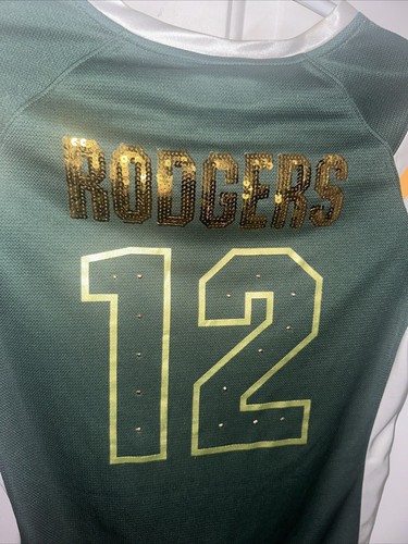 Women’s NFL Roger’s Jersey - Cute Bling- Size XL-Excellent Condition- Never Worn - Picture 5 of 5