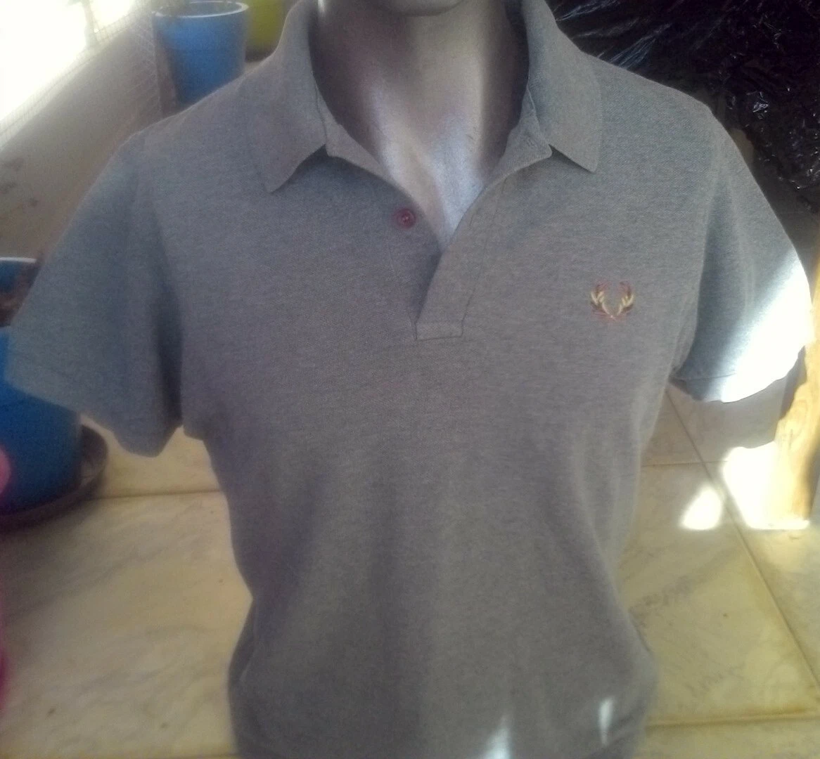 fred perry short sleeve shirt xxl