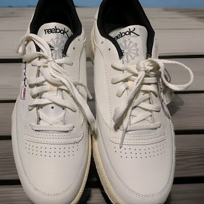 Size 8.5 - Reebok Club C 85 Graffiti Pack - Chalk Paper White for