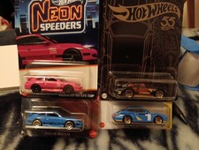 Hot Wheels Assorted Lot Of 4 Porsches Mint Cards