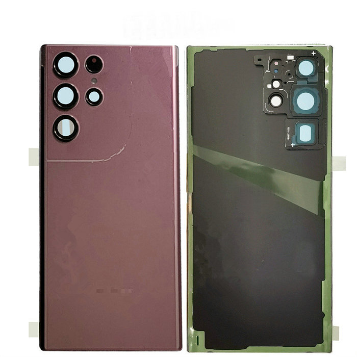 Replace Rear Back Glass Battery Cover Housing For Samsung