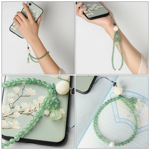 Strawberry Crystal Mobile Phone Hanging Chain Hand Lanyard Cellphone - Zdjęcie 8 z 12