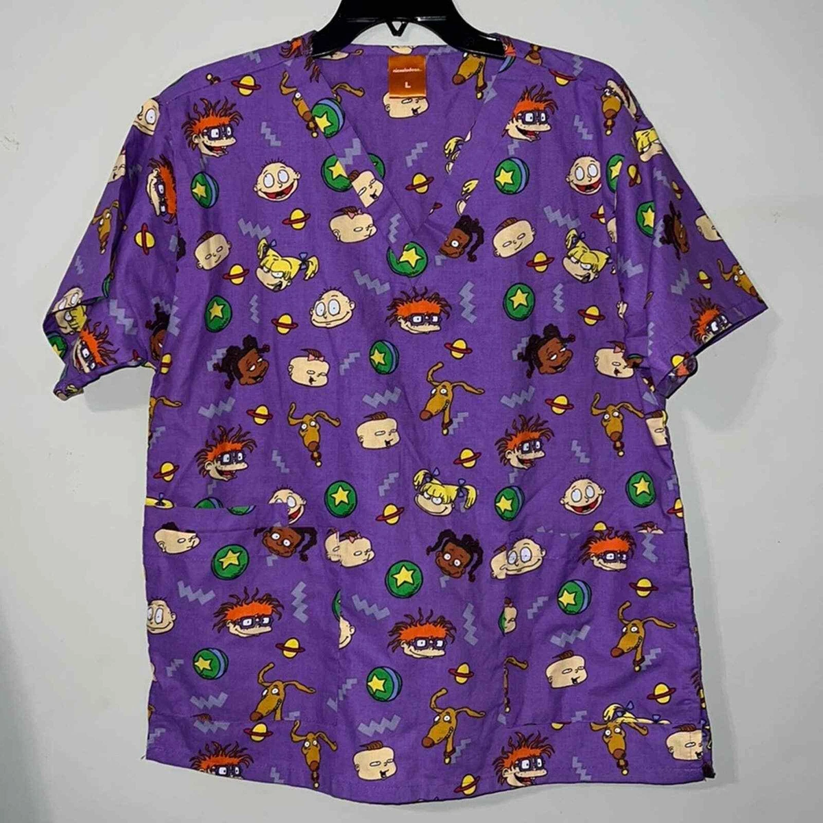 Nickelodeon scrub best sale top