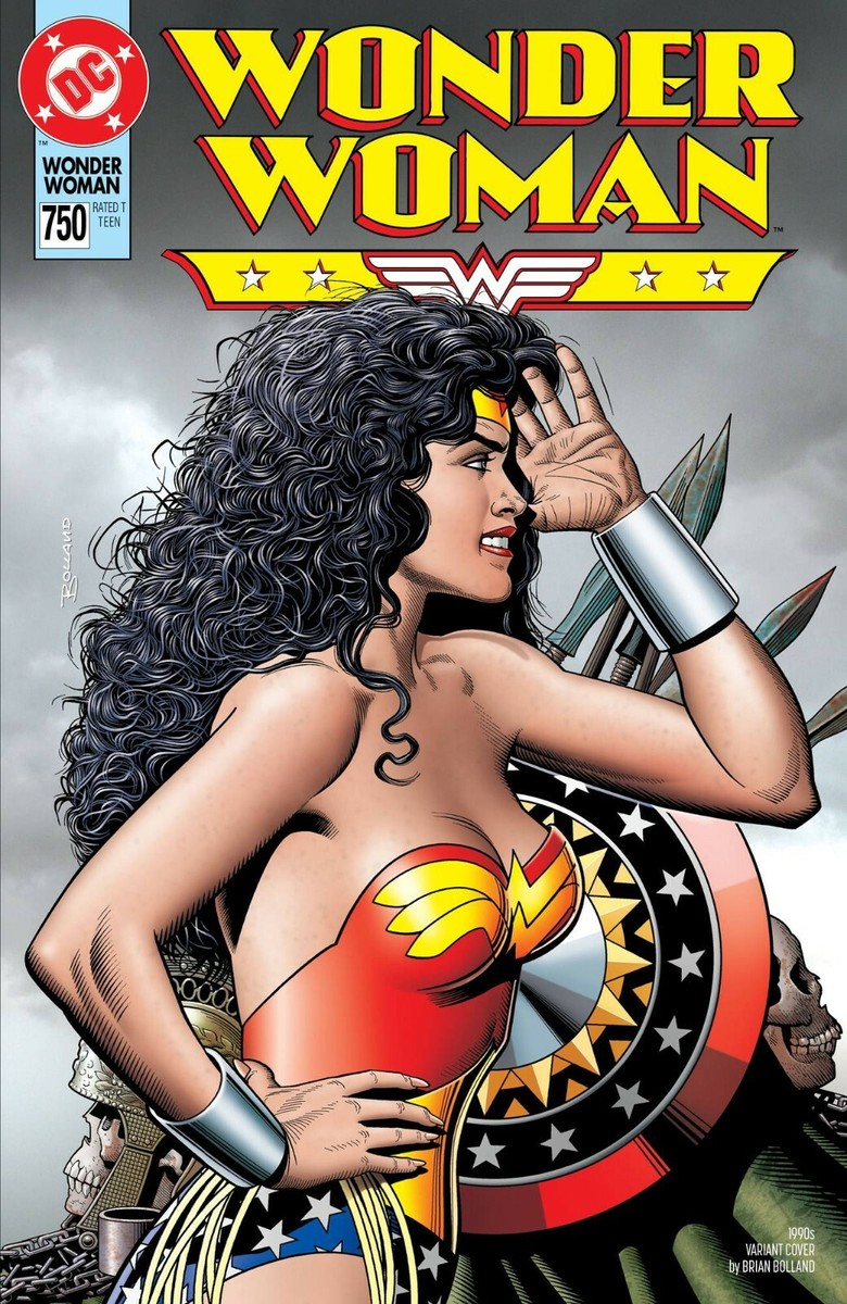 WONDER WOMAN #750 BRIAN BOLLAND 1990S VARIANT ED (22/01/2020