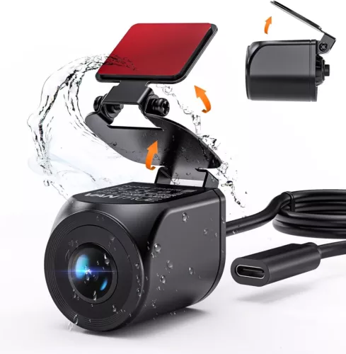 Vantrue 1080P Adjustable Rear Camera for N4 Pro, S1 Pro, E3 Dash Cam, STARVIS 2