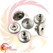 M2 M2.5 M3 M4 M5 M6 M8 M10 KNURLED THUMB NUTS A1 STAINLESS STEEL HAND TURN KNOBS