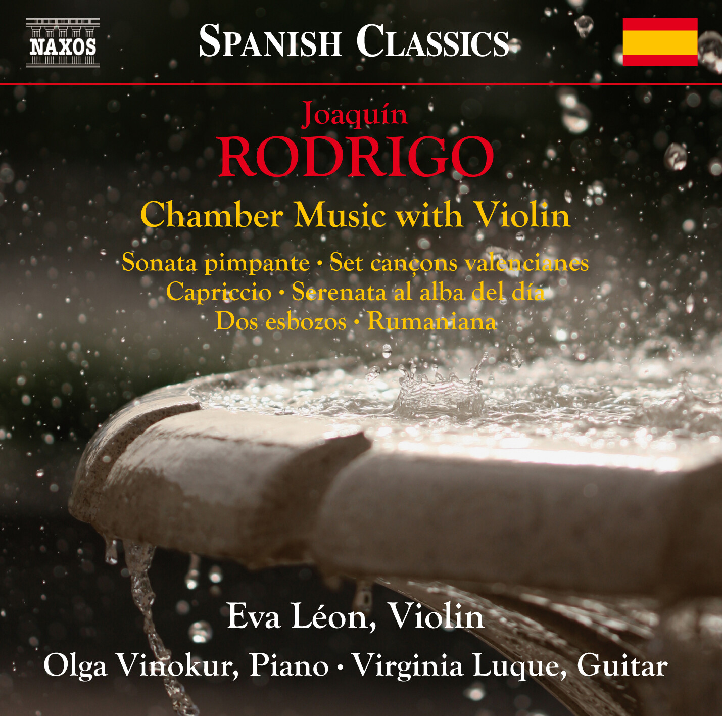 Joaquín Rodrigo Joaquín Rodrigo: Chamber Music With Violin (CD) Album