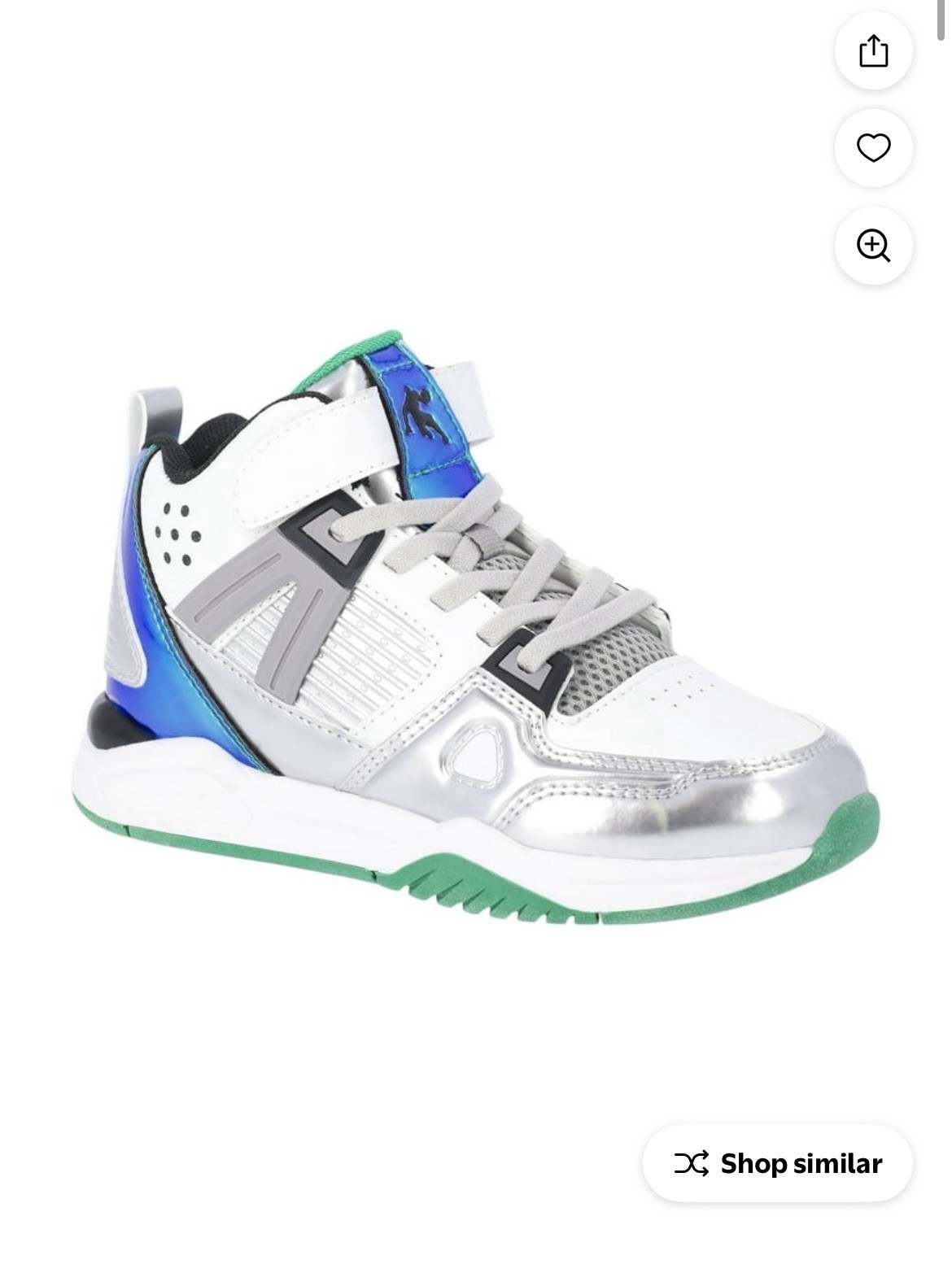 High Top Little Boys Size 2 Free Shipping!