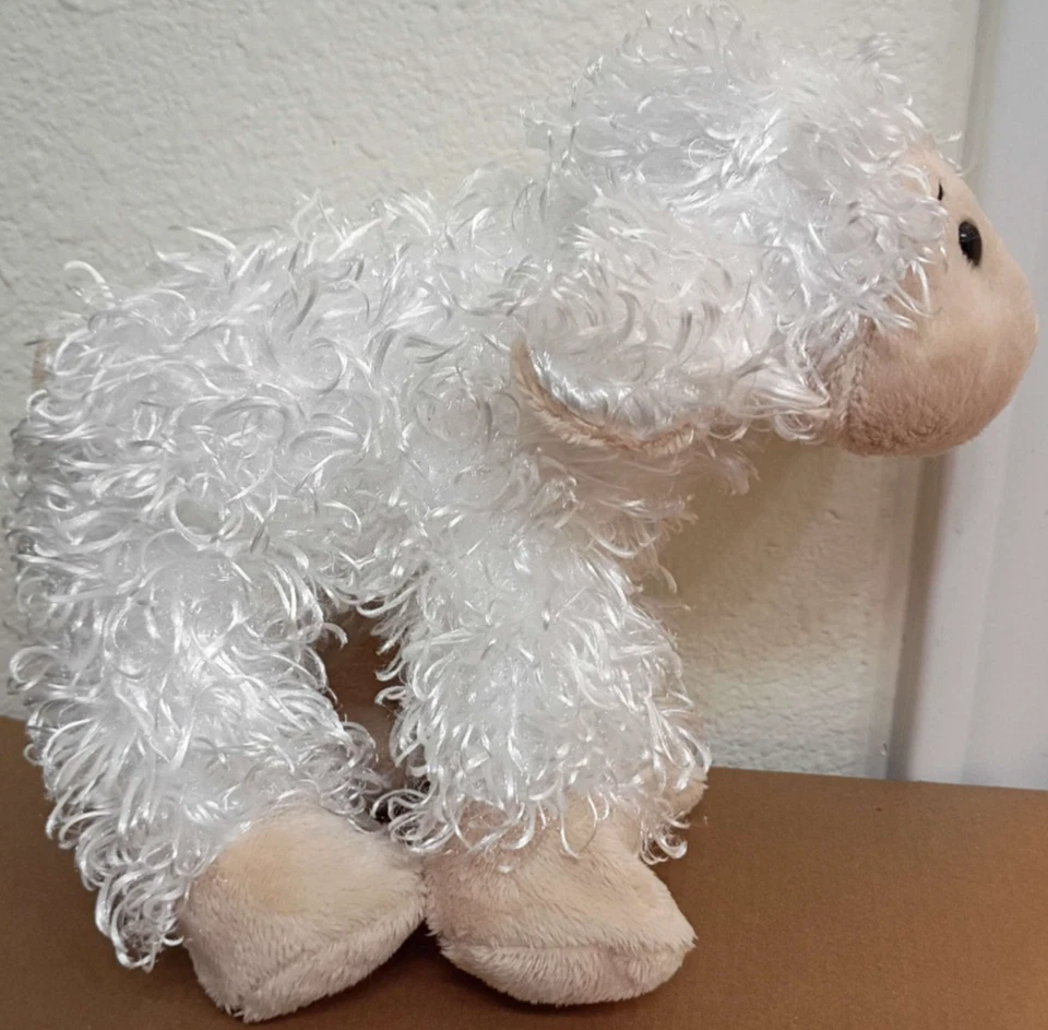 Webkinz Lamb Plush No Code White Easter Stuffed Animal Toy Ganz - Image 4 of 4